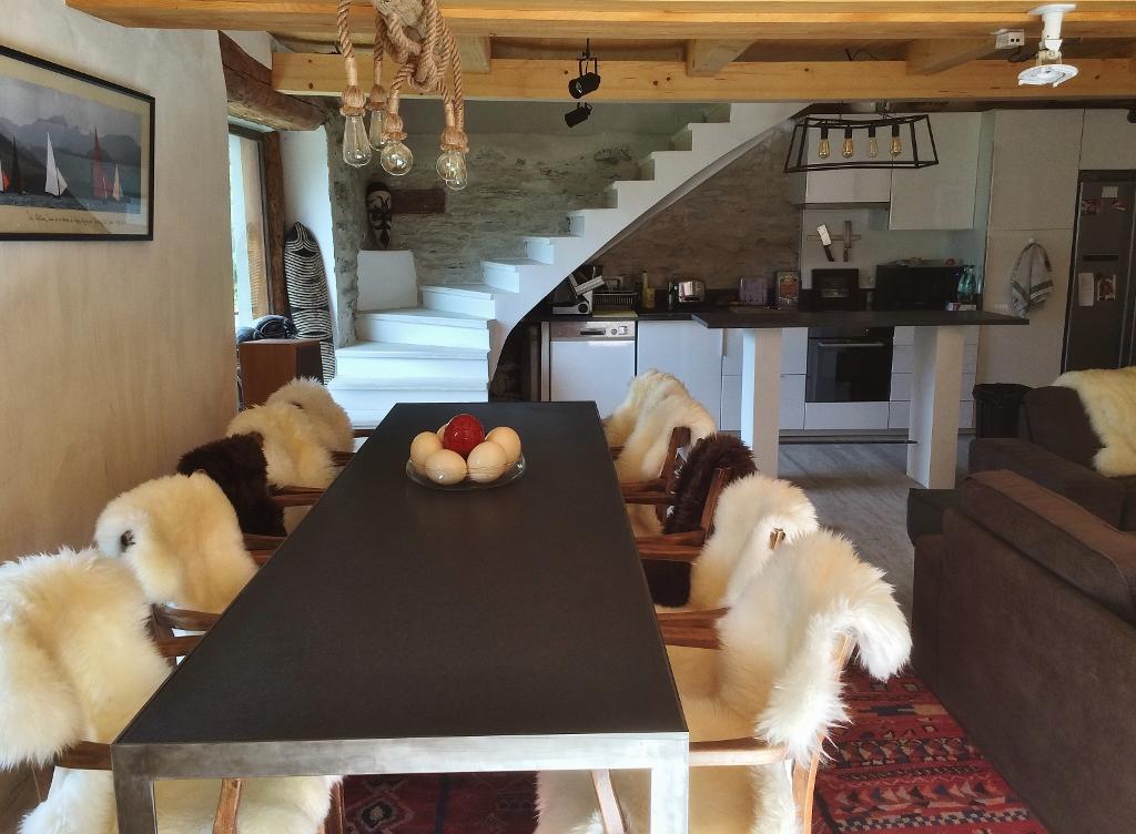 Appartement Ferme Saint-Aubin à Sainte-Foy-Tarentaise Extérieur photo